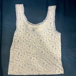 Brandy Melville Floral Tank Top